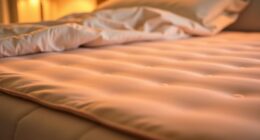 top heated mattress with safety