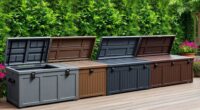 top heavy duty deck storage