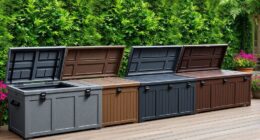 top heavy duty deck storage