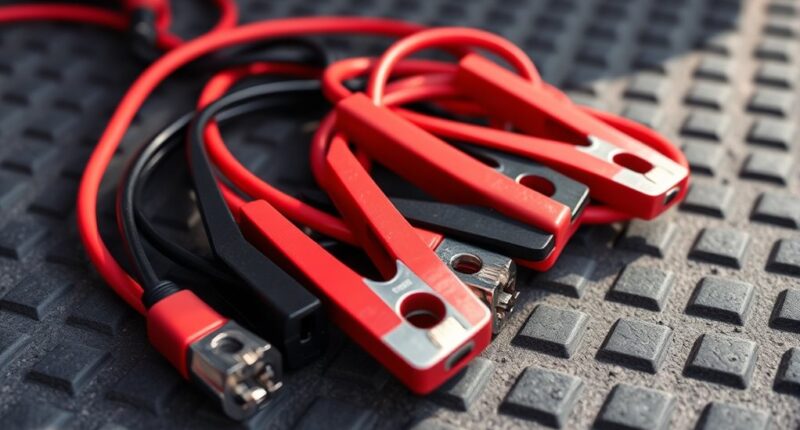 top heavy duty jumper cables