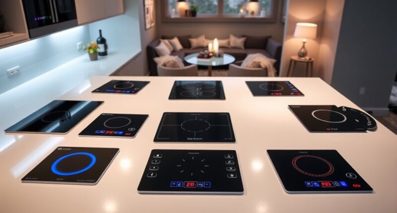 top induction cooktops for outages