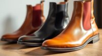 top leather chelsea boots