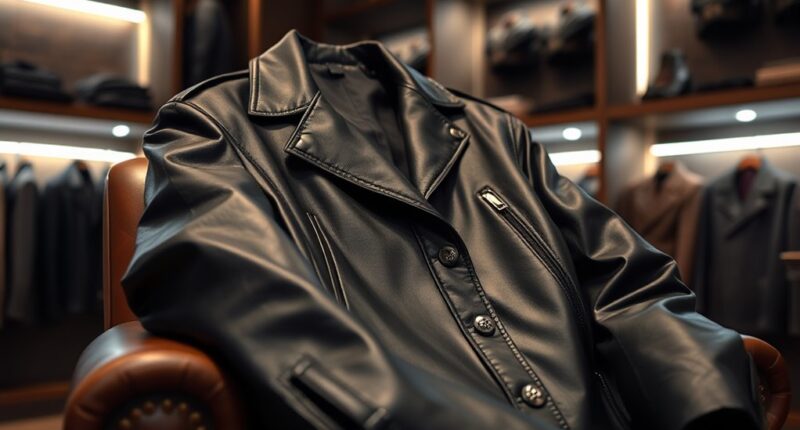 top luxury leather jackets