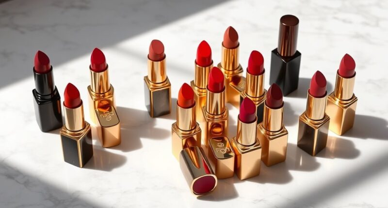 top luxury lipstick collections