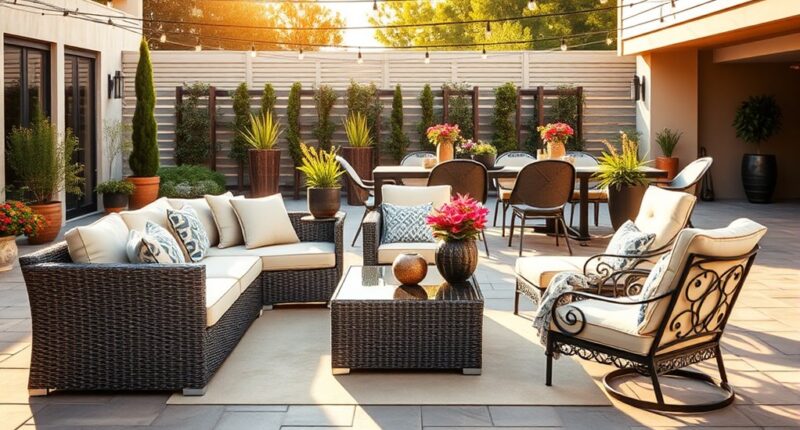 top luxury patio furniture
