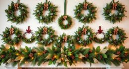 top mantel wreath garland collections