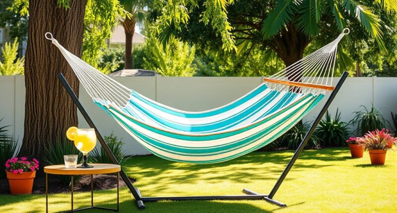top outdoor hammock stands