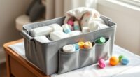 top portable diaper storage