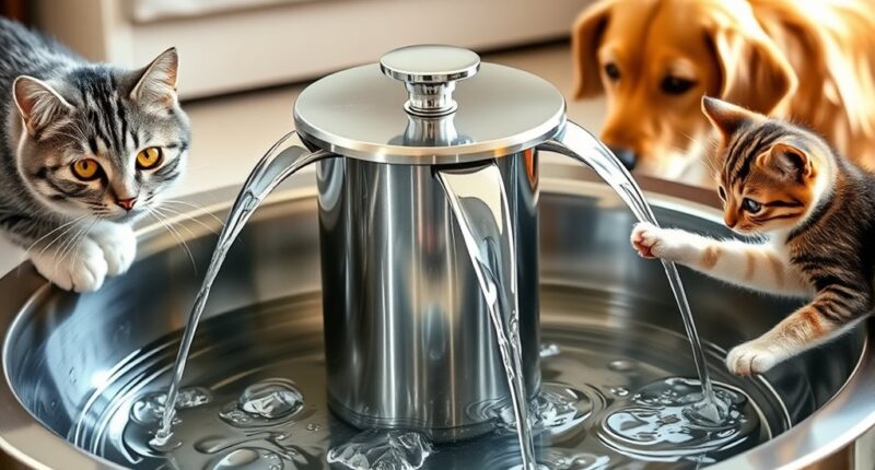 top premium pet water fountains