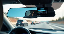 top rear view mirror dash cams