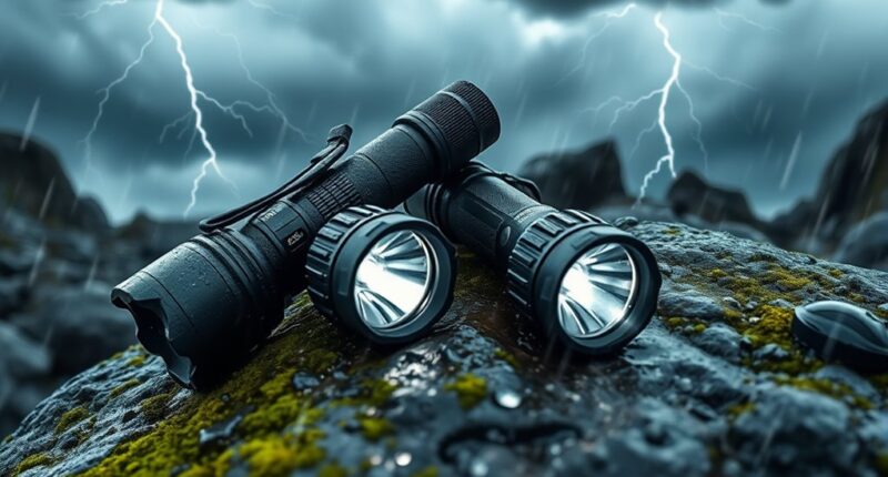 top waterproof storm flashlights
