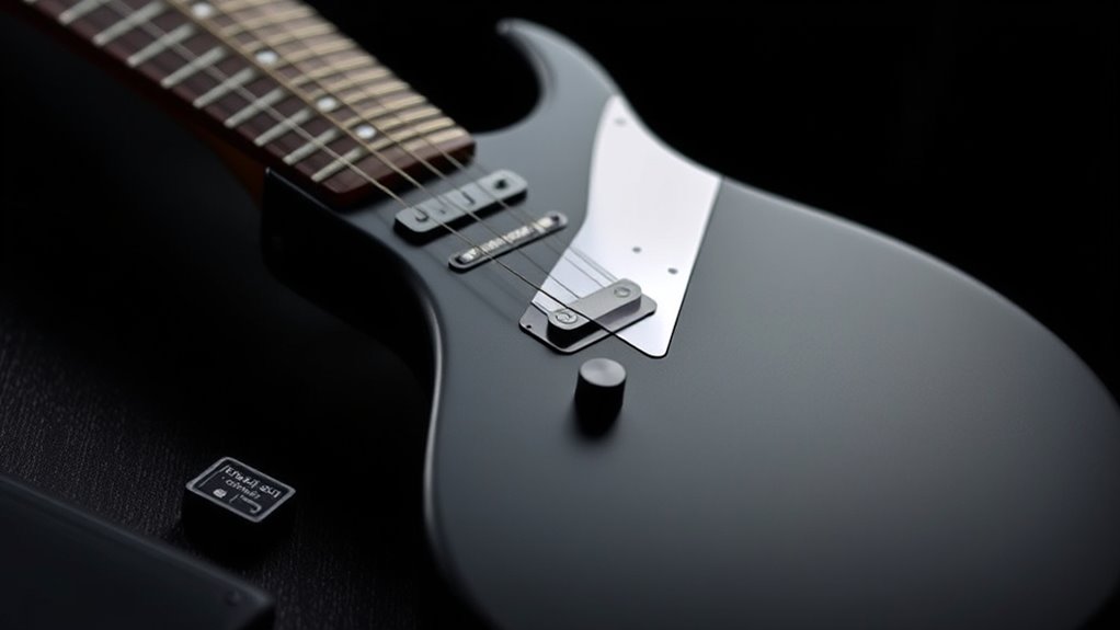 touchless guitar with built in studio