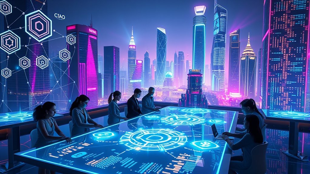 transparent participative token economy