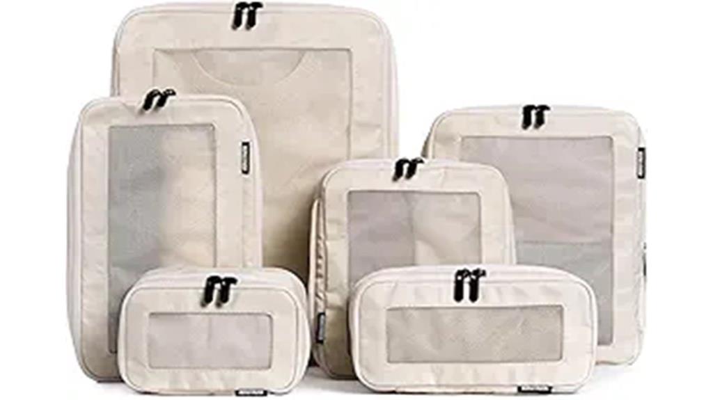 travel compression packing cubes