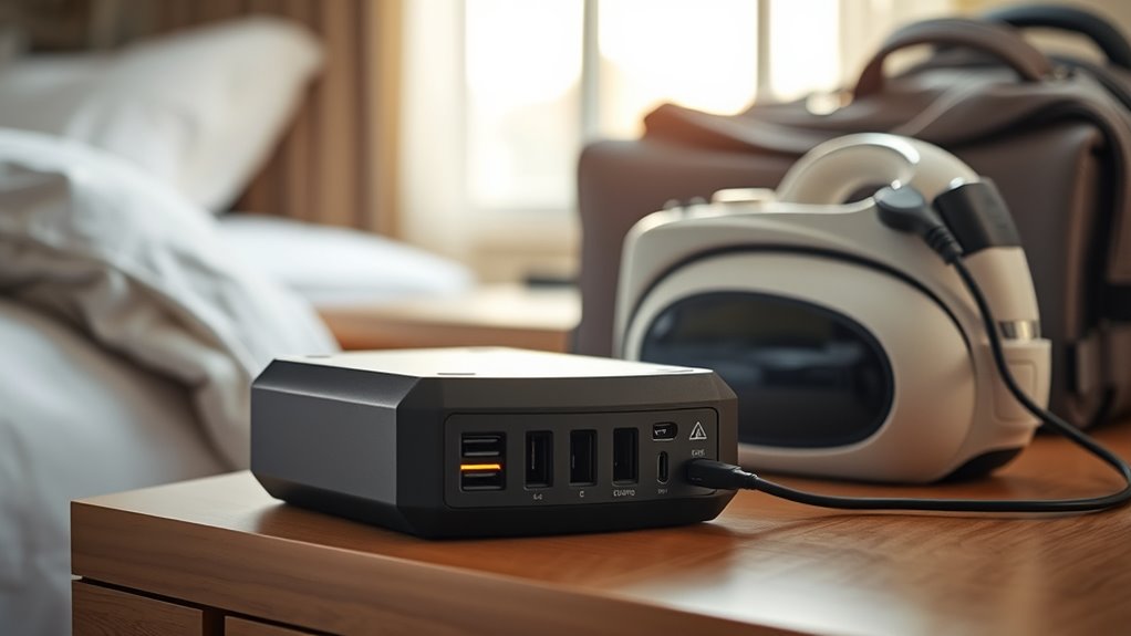 travel cpap battery considerations