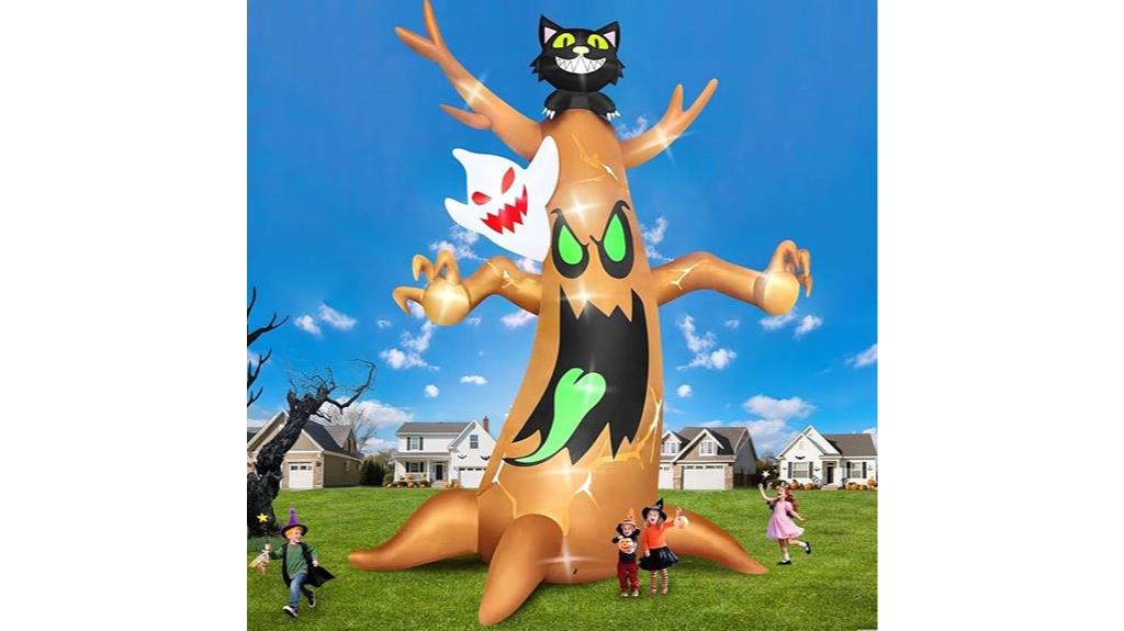 twenty foot inflatable halloween tree