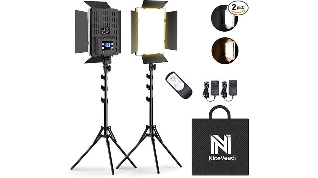 two pack photo lighting kit