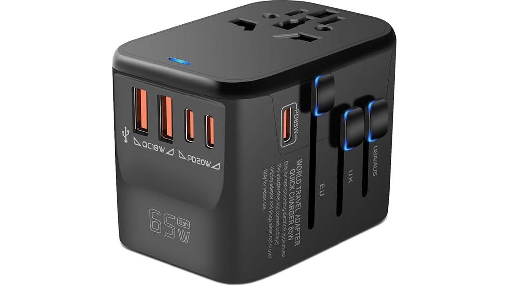 universal gan travel charger