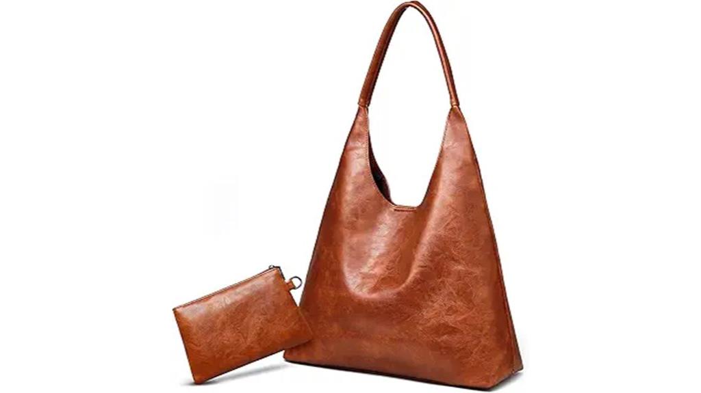 vegan leather women s hobo