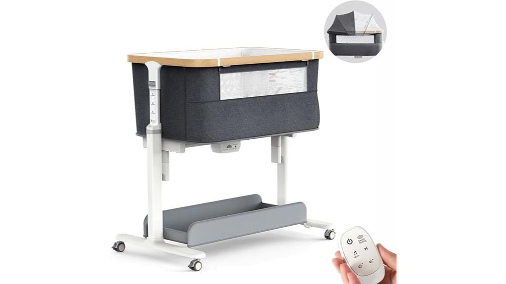 versatile electric baby crib