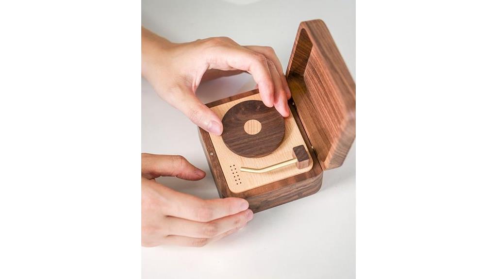vintage music box style