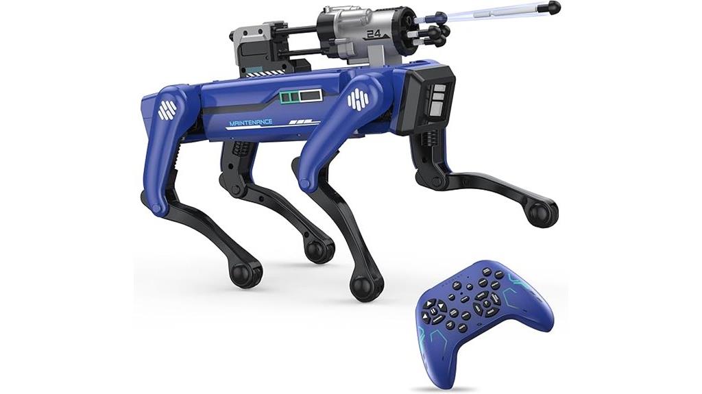 voice controlled robotic dog