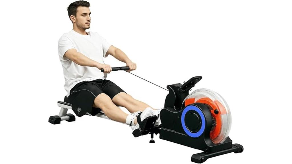 water based rowing machine