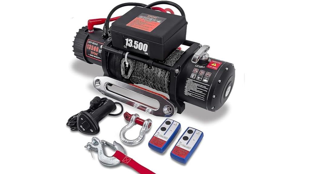 waterproof electric winch