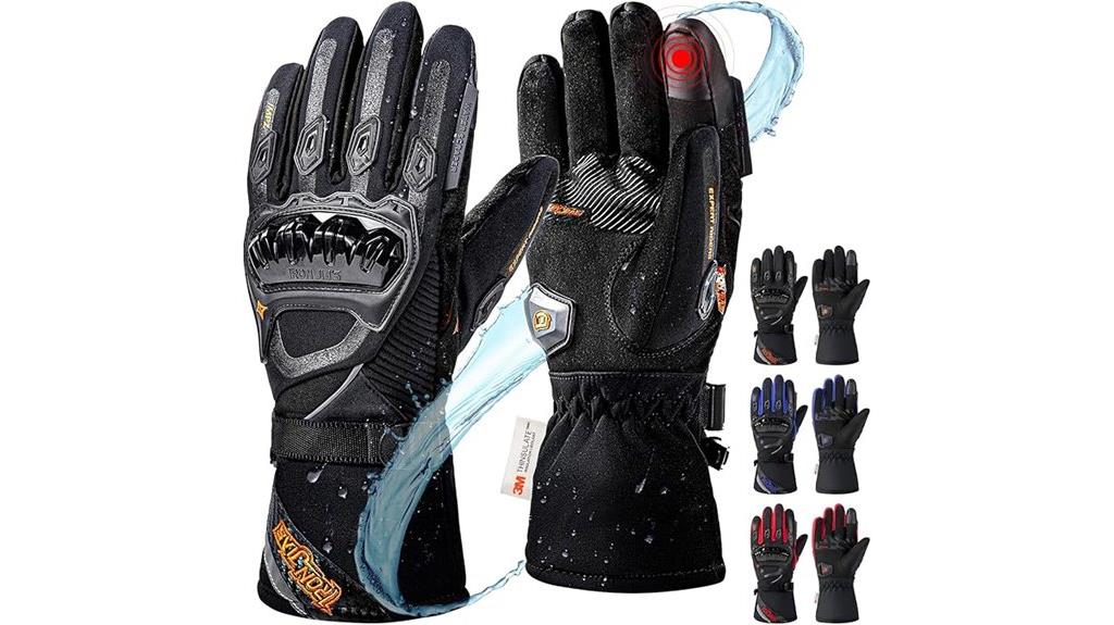 waterproof touchscreen winter gloves