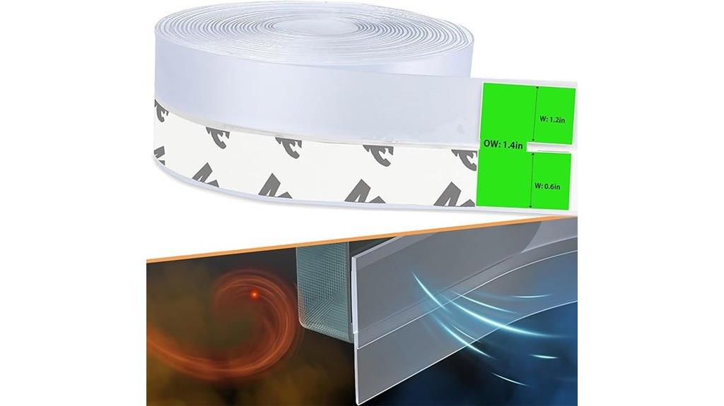 weatherproof door and window seal