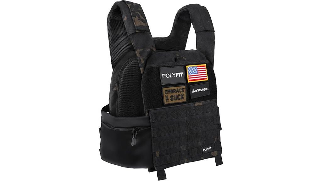 weighted vest training gear