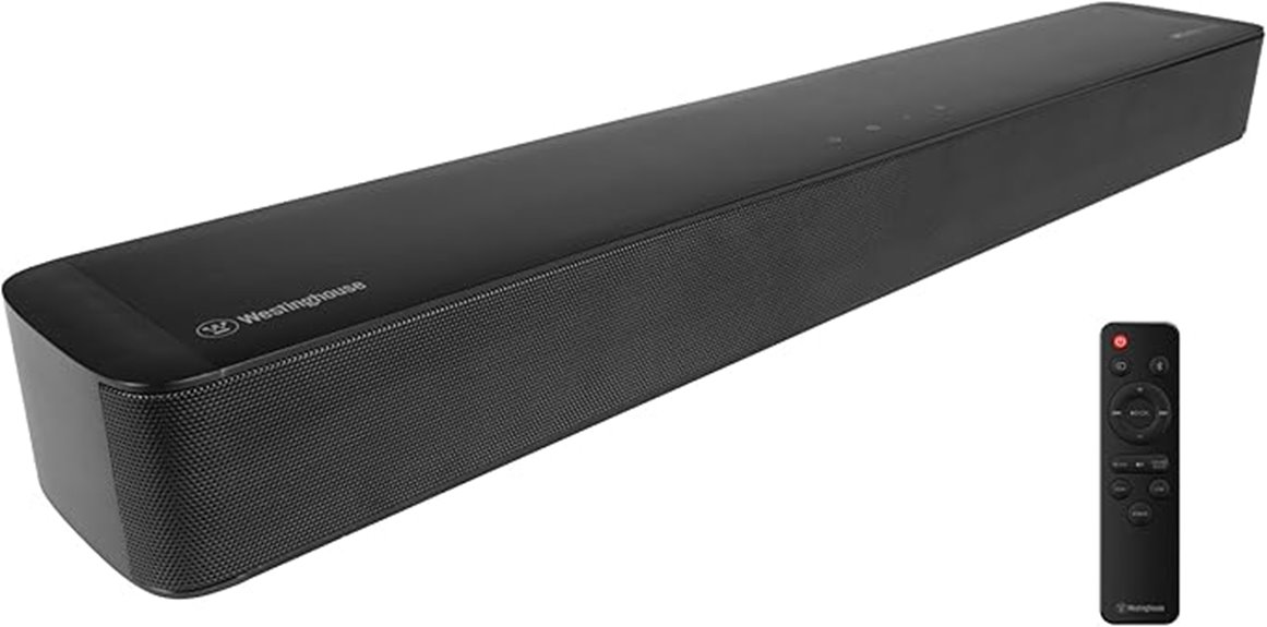 westinghouse tv sound bar