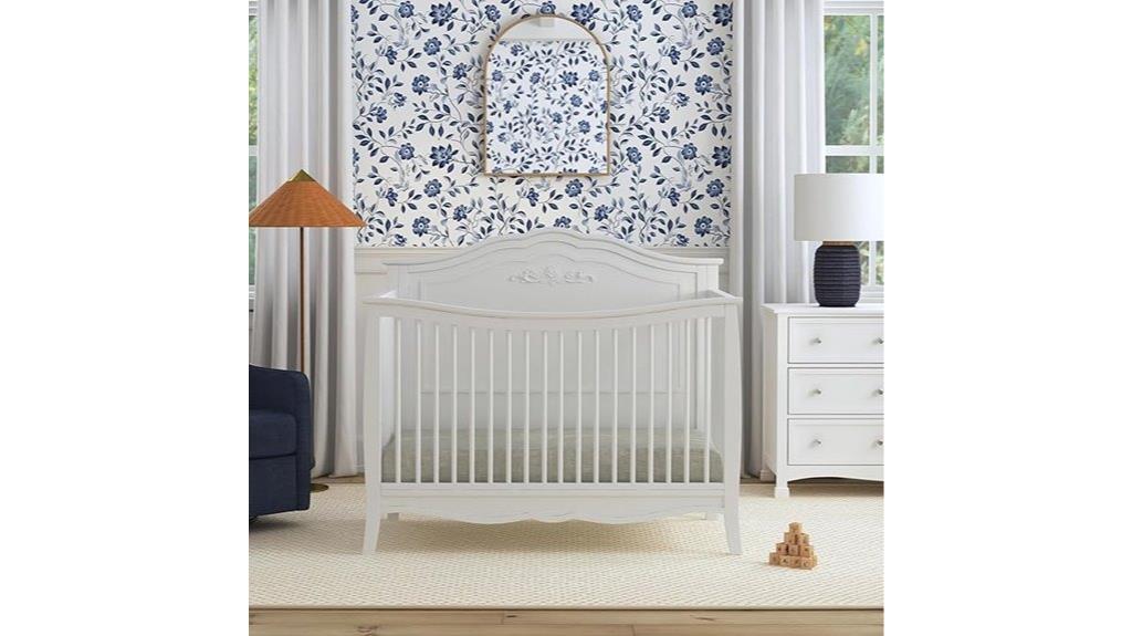 white greenguard gold crib