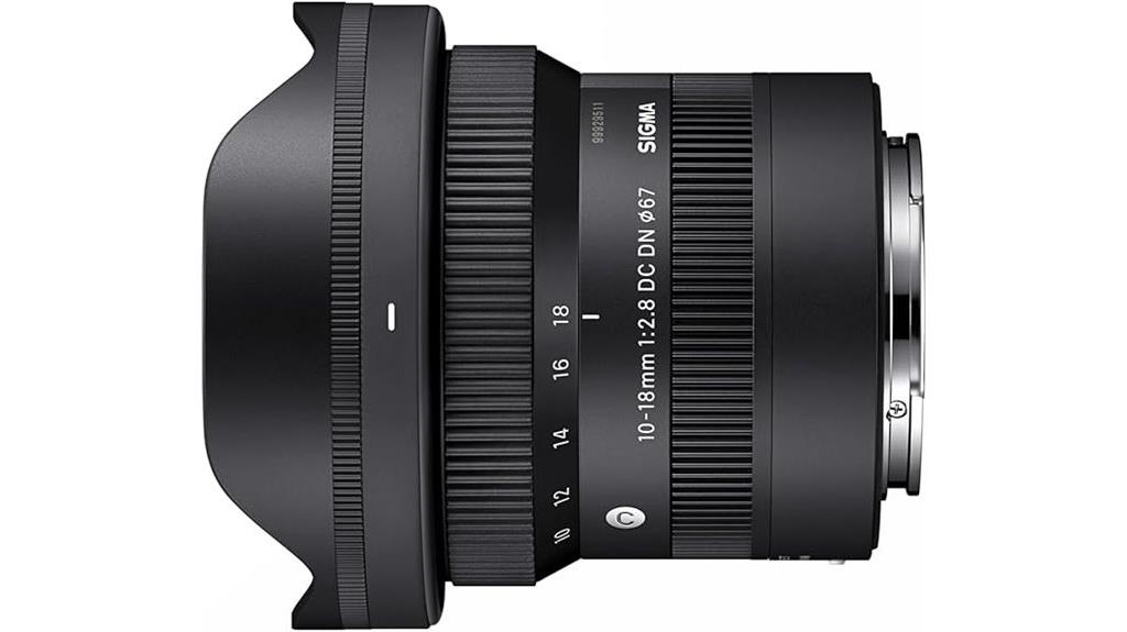 wide angle zoom lens