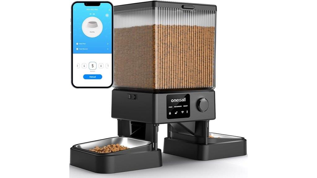 wifi enabled cat feeder