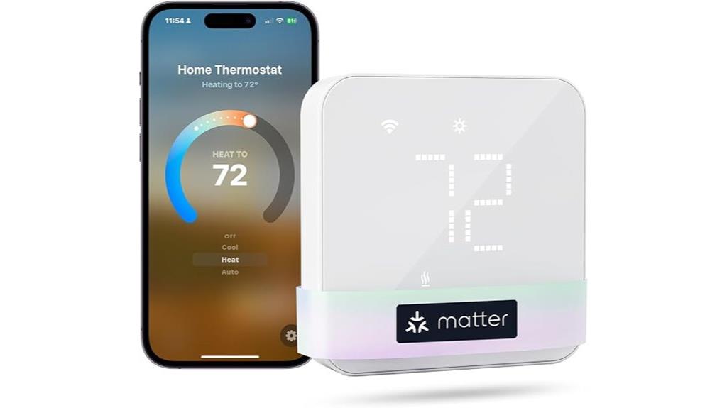 wifi voice thermostat control