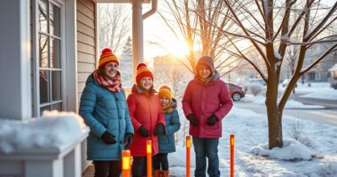 winter safety family plan