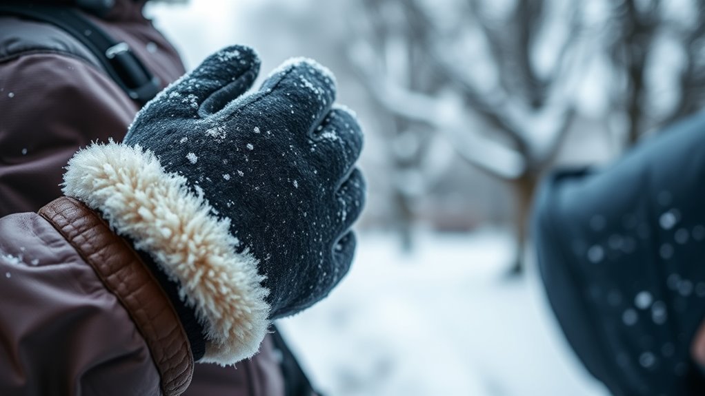 winter stroller hand muff considerations