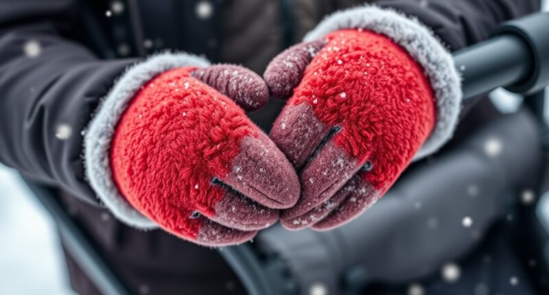 winter stroller hand warmers