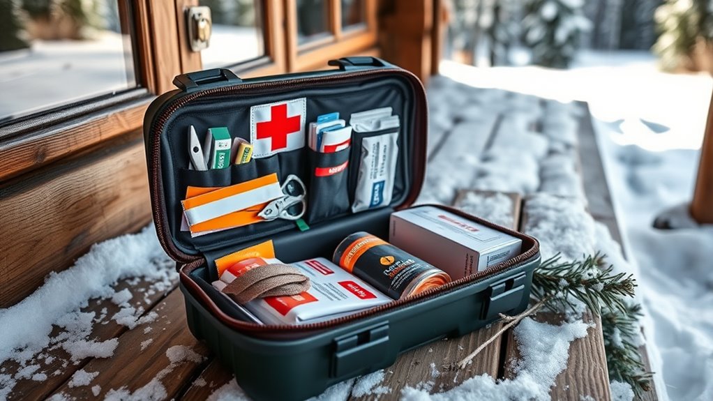 winter travel first aid essentials