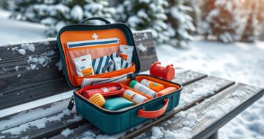 winter travel first aid kits