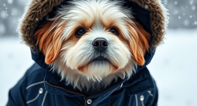 winter waterproof dog jackets