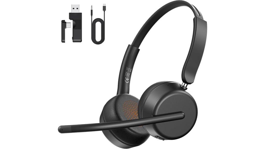wireless bluetooth noise canceling headset