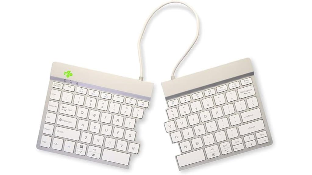 wireless ergonomic split keyboard