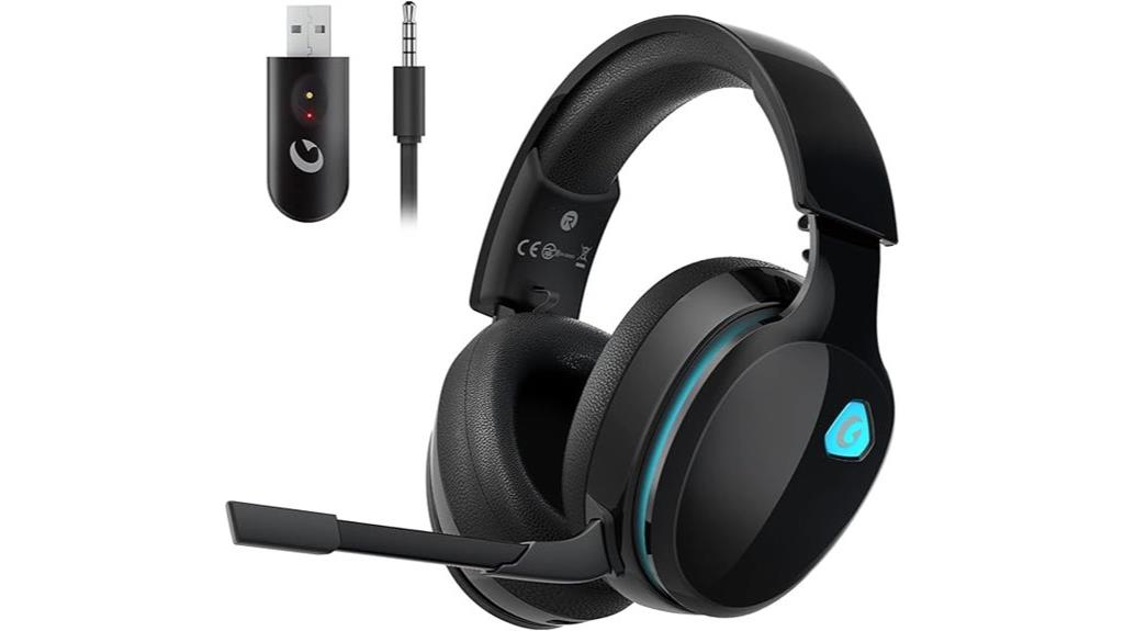 wireless gaming headphones with mic