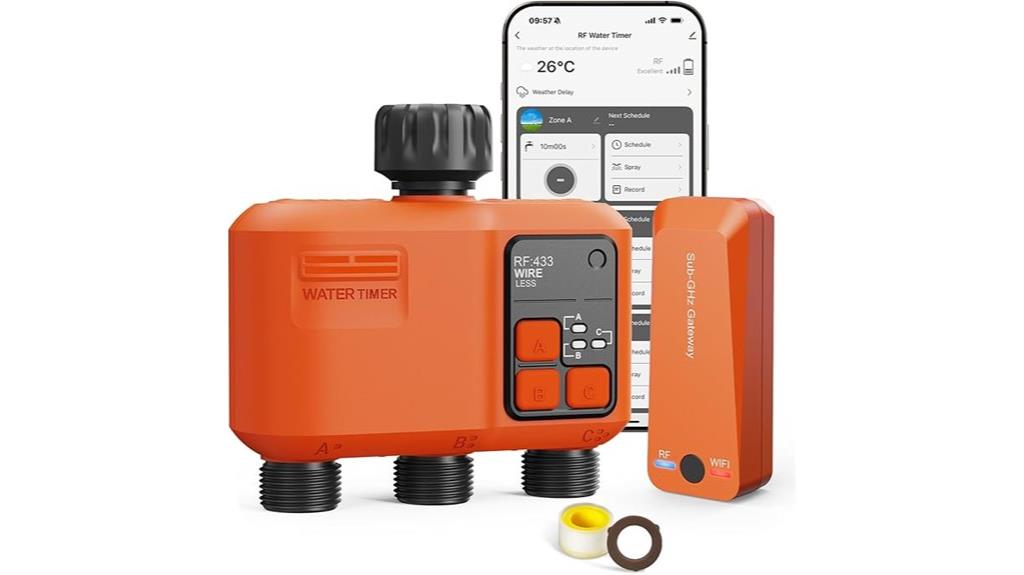 wireless garden irrigation controller