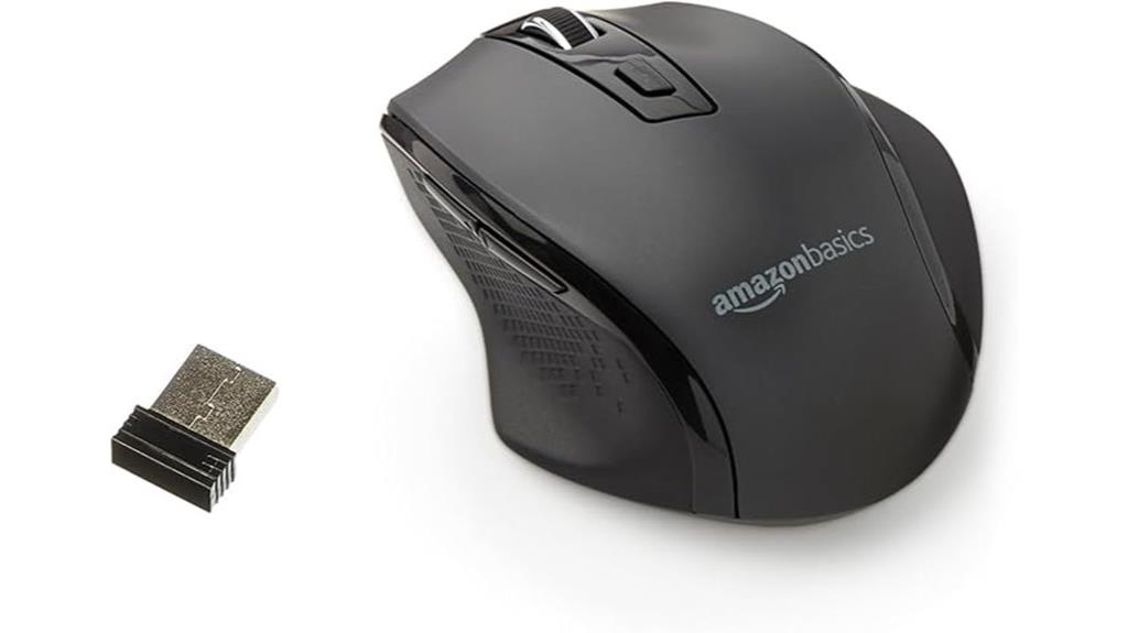 wireless optical mouse adjustable