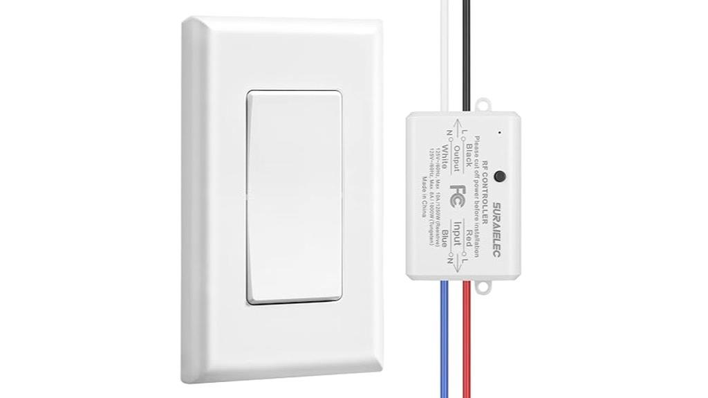wireless remote light switch