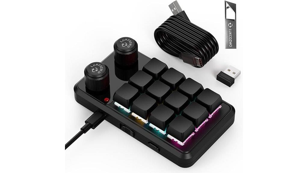 wireless rgb macro keyboard