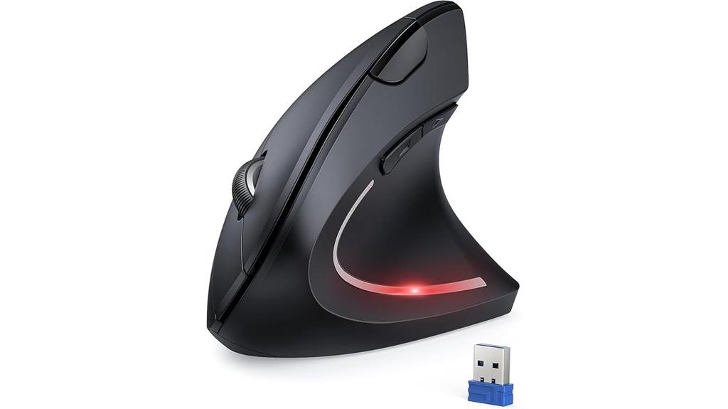 wireless vertical mouse